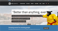Desktop Screenshot of etc-adriatic.com